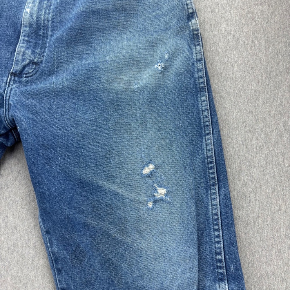 Wrangler Jeans Means 36x32 Cowboy Cut Original Fit George Straight Blue Rodeo - Picture 7 of 16